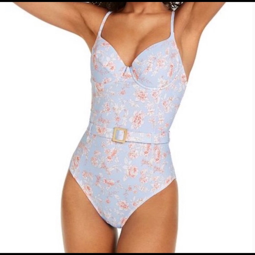 NWOT Danielle floral one piece